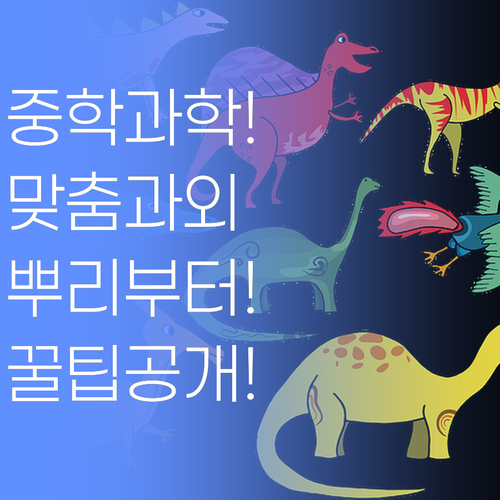 중학생 과학 과외.. 맞춤형으로 뿌리..