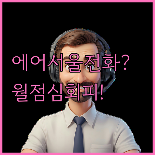 에어서울 고객센터 전화번호 확인 및 ..