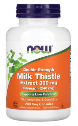 나우푸드 실리마린 밀크 시슬 추출물 300mg 베지 캡슐&#44; 200정&#44; 1개