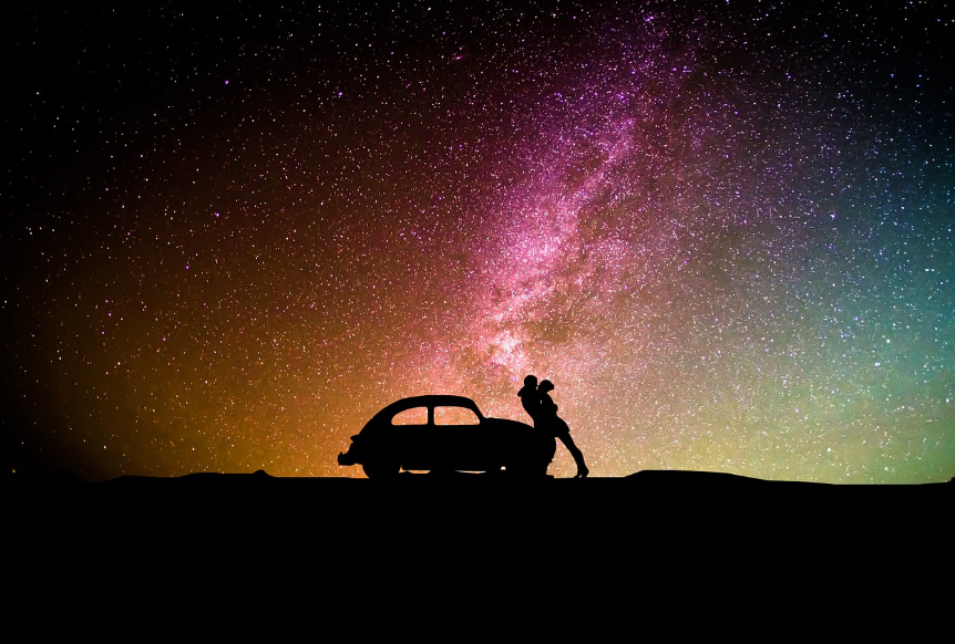 별하늘 커플 이미지