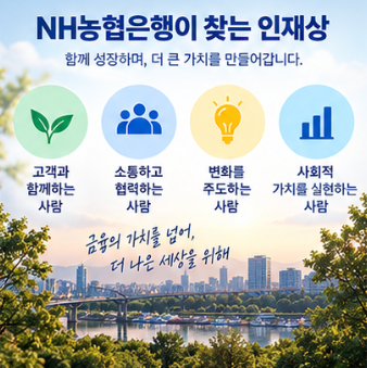 농협은행 신규채용 지원 전 꼭 확인할 사항