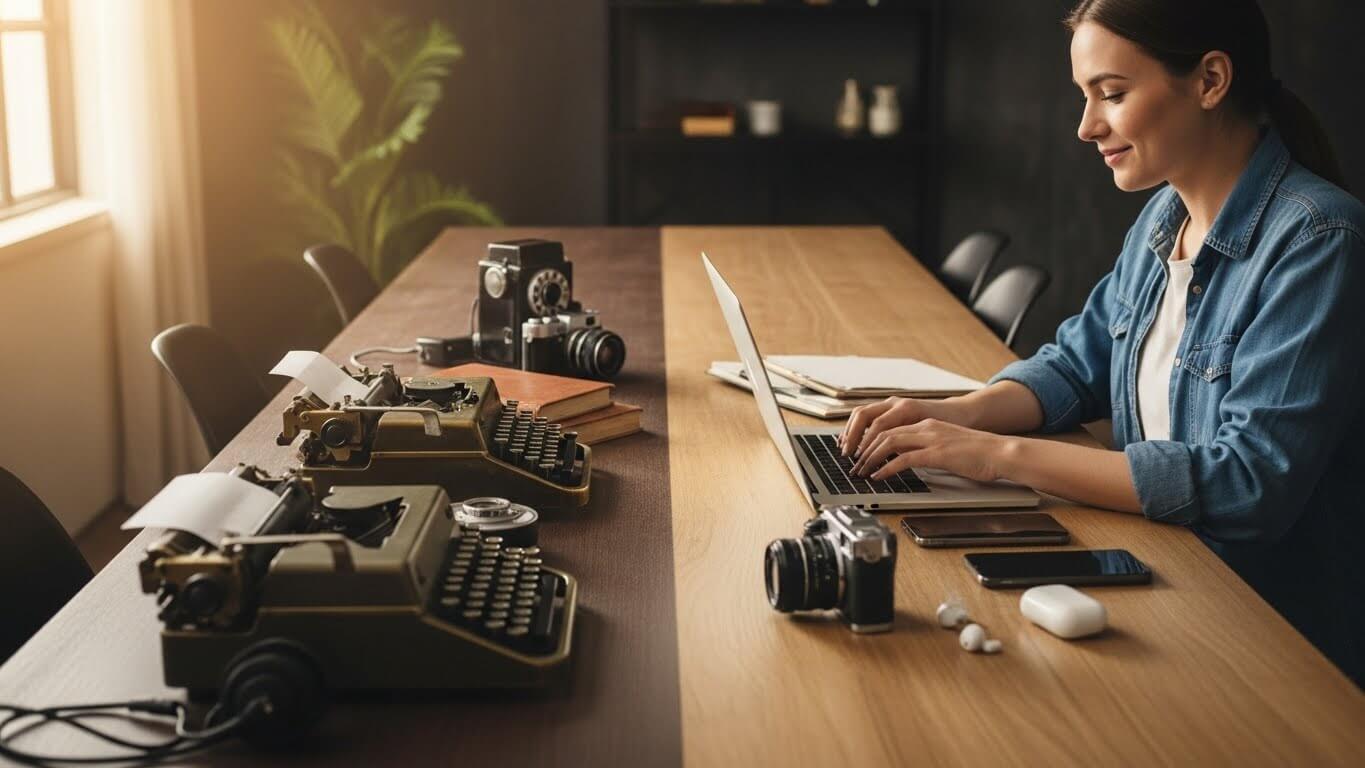 블로거가 다루기 좋은 직업 변천사 주제 관련 사진