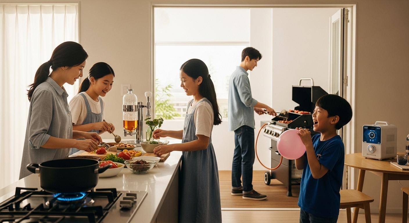 우리 생활에 이용되는 기체