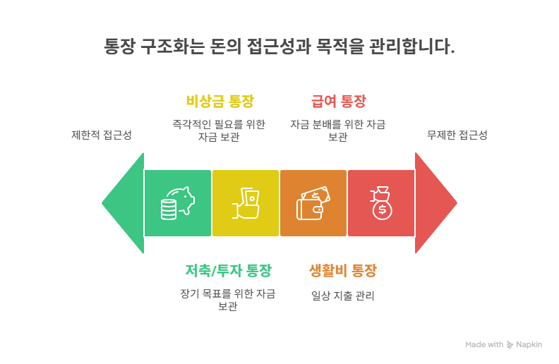 통장 구조화 도식