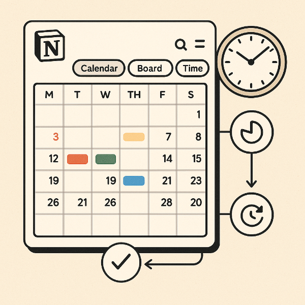 노션 캘린더로 완성하는 시간 관리 습관 사진