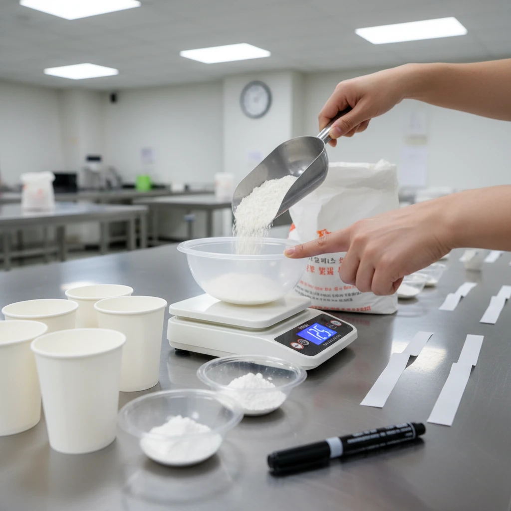 제과기능사 실기 합격 비결 개인 저울..