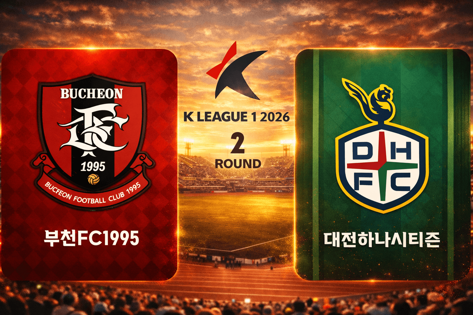 부천 FC 1995 vs 대전 하나 시티즌 경기 분석: 갈레고 PK와 서진수 동점골로 1대1 무승부
