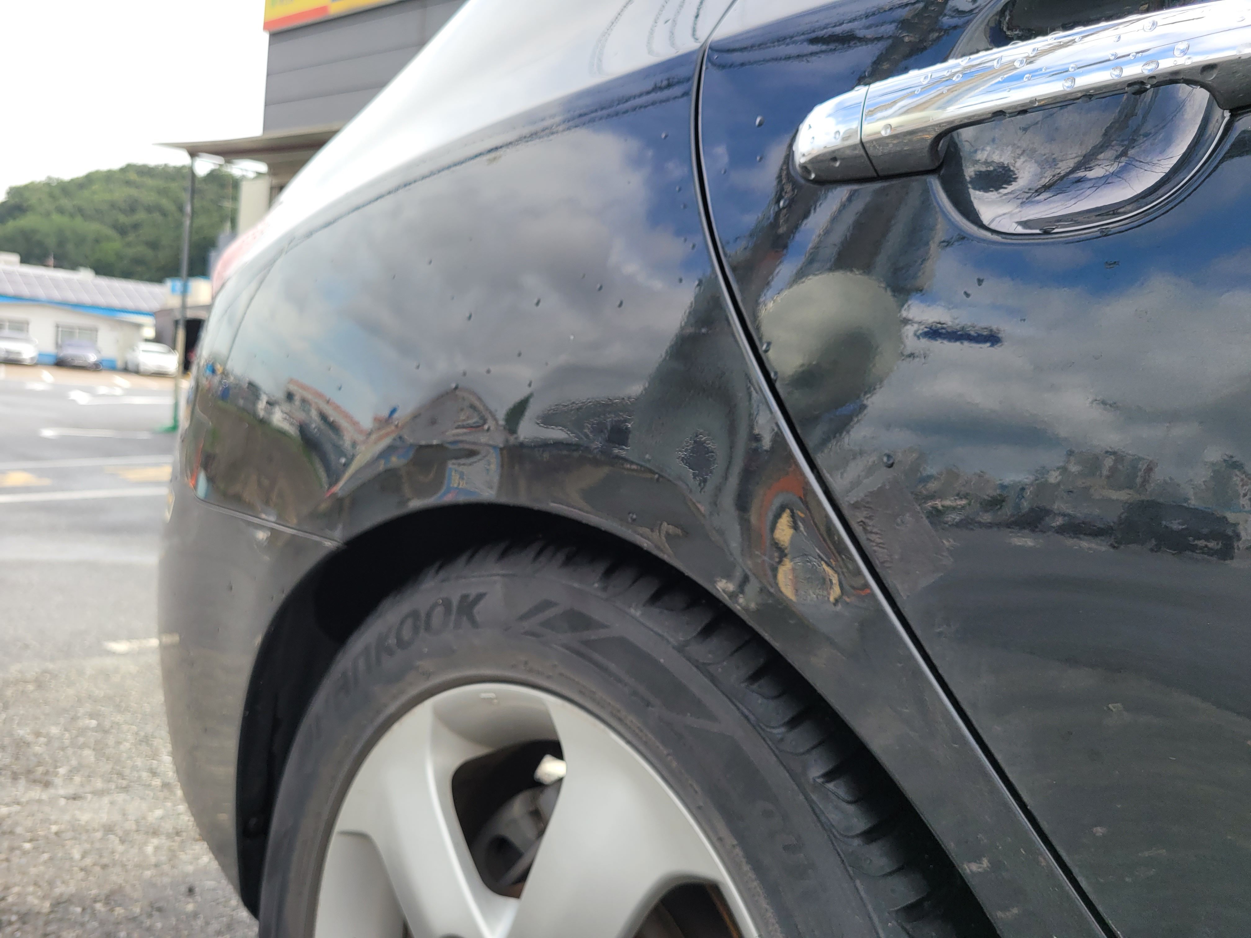 아반떼 도어, 휀다, 범퍼 판금도색비용