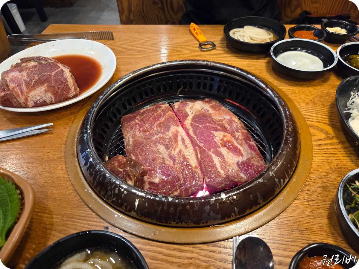 돼지갈비-한판