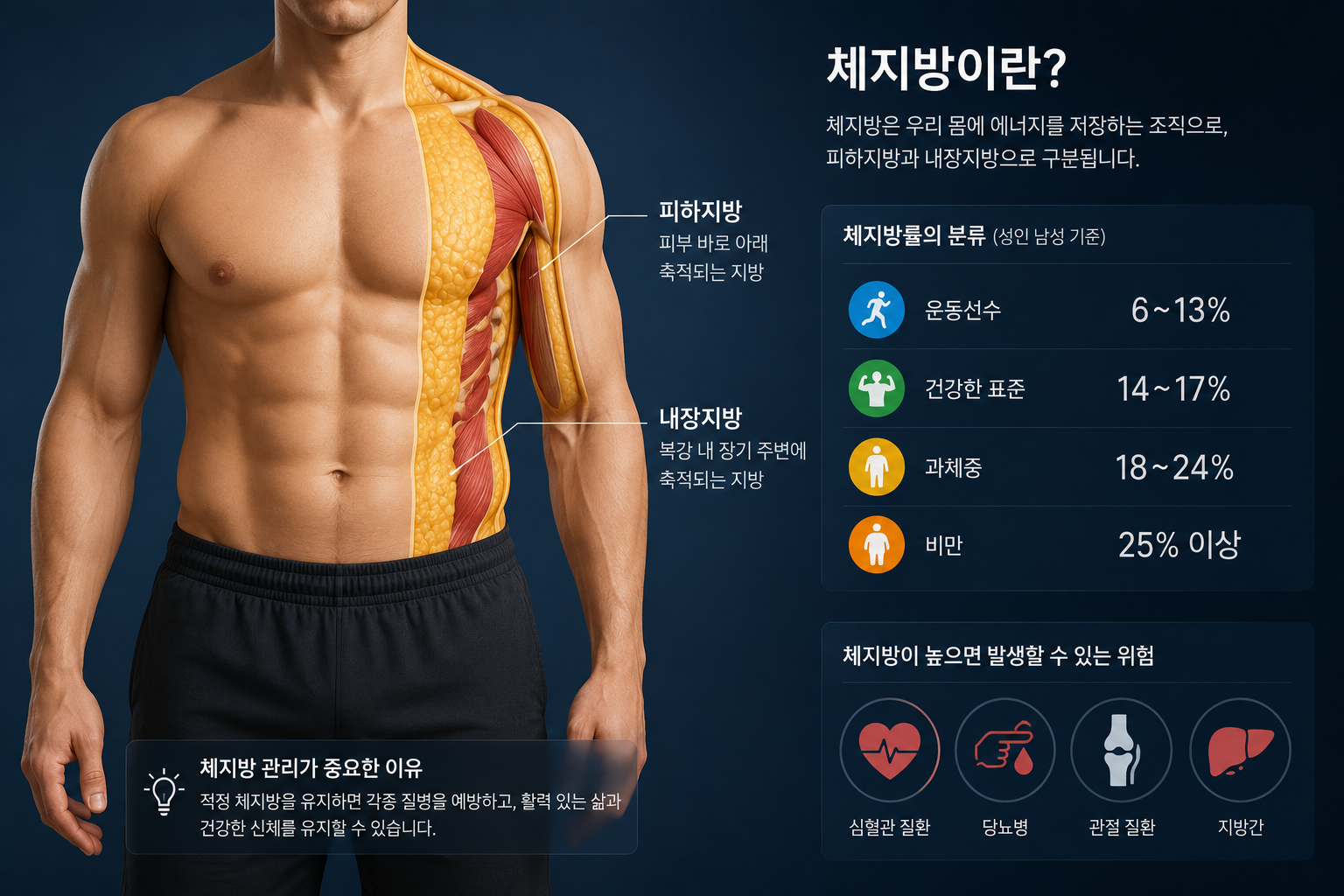 체지방 이미지
