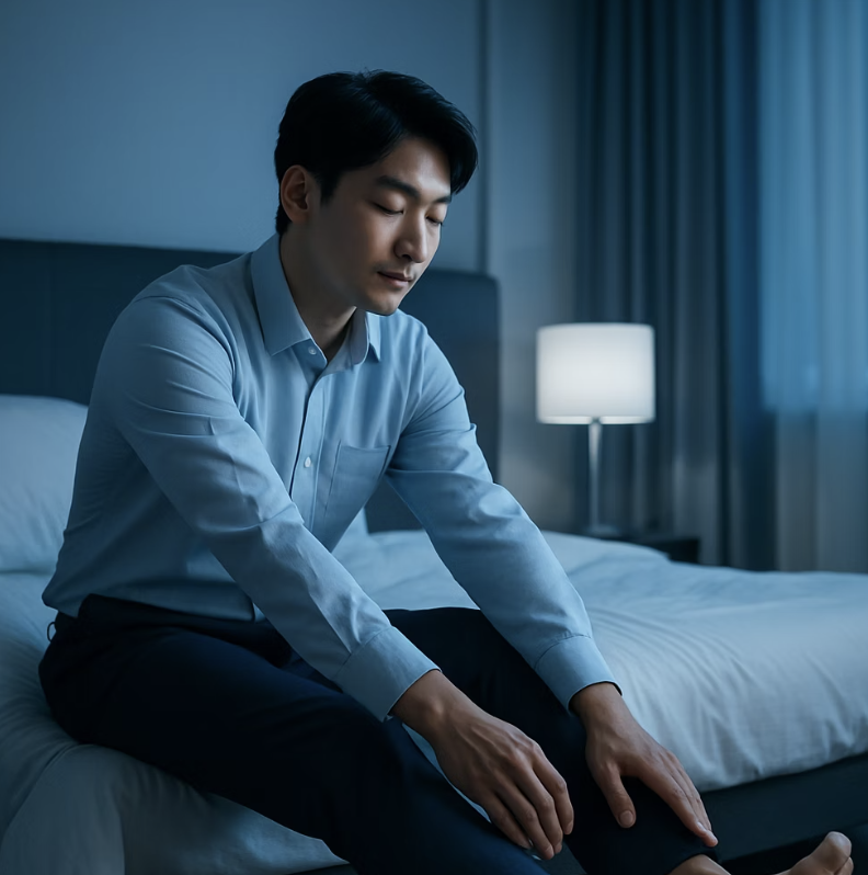 움직이면 사라지는 마법 같은 증상