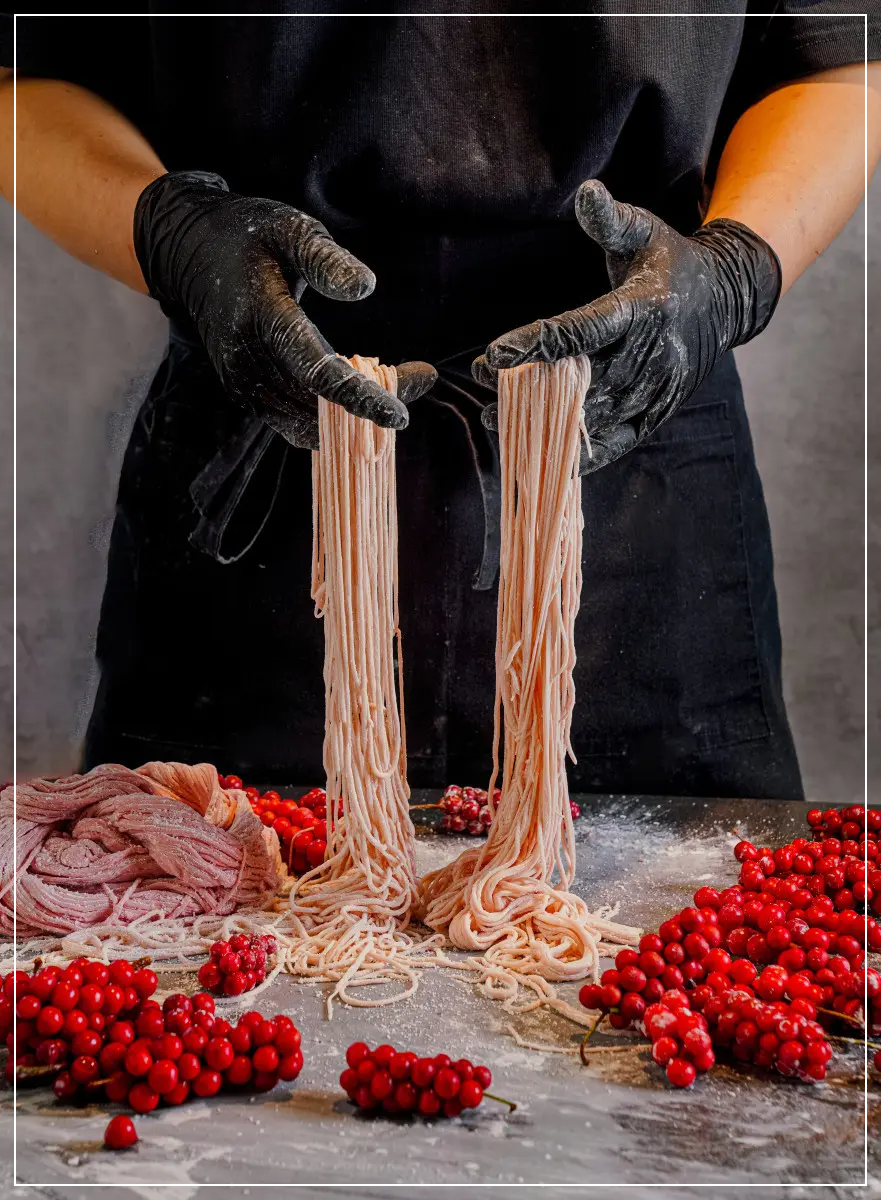 진일미 메뉴와 오미자면