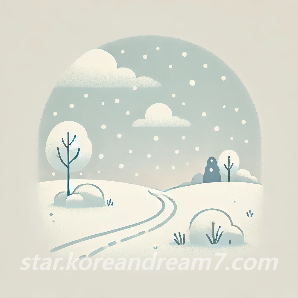 눈이많이내리는꿈해몽