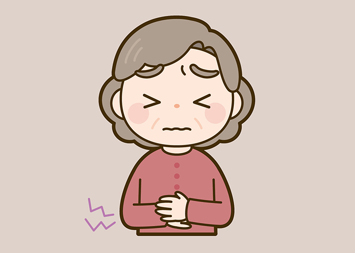 복통이-심힌-부인