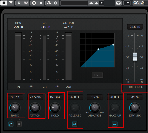 큐베이스 컴프레서_Compressor