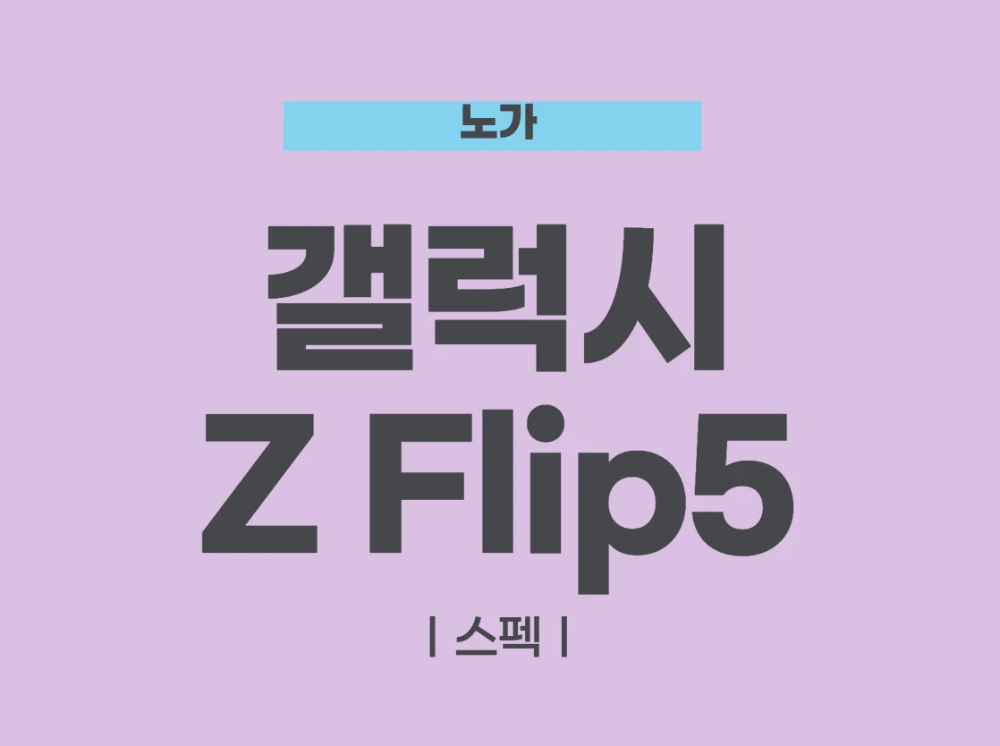 갤럭시 Z 플립5