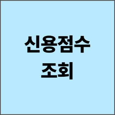 신용점수조회 2025년 완벽 가이드 - 무료로 확인하는 모든 방법