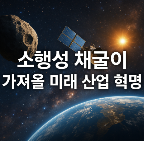 소행성 채굴이 가져올 미래 산업 혁명