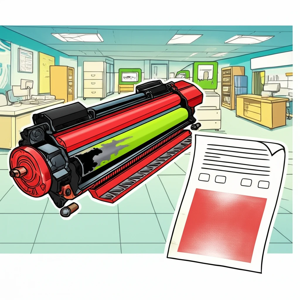 흐릿한 프린터 인쇄 이제 안녕 잔상