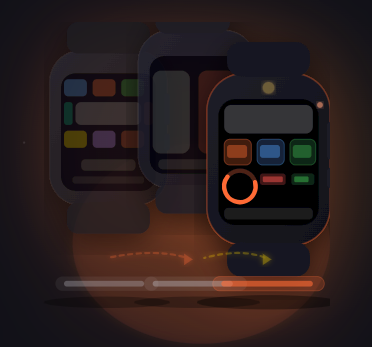 Apple Watch 페이스 설정 1년 변천사