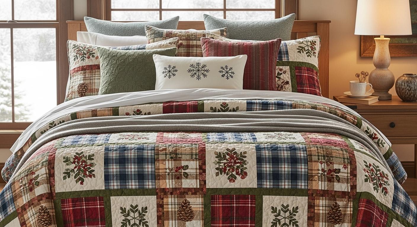 겨울 차렵이불 세트