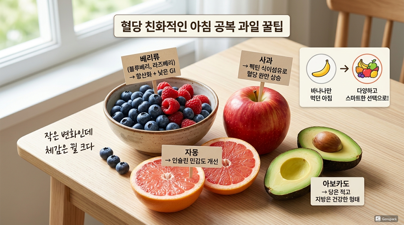 혈당 안정에 도움 되는 과일 종류