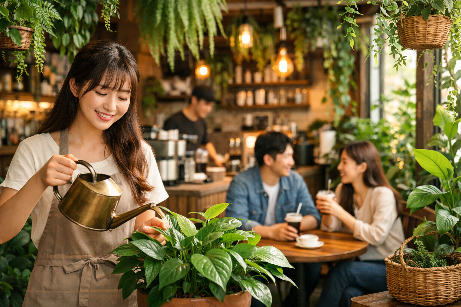 카페 식물 인테리어 추천