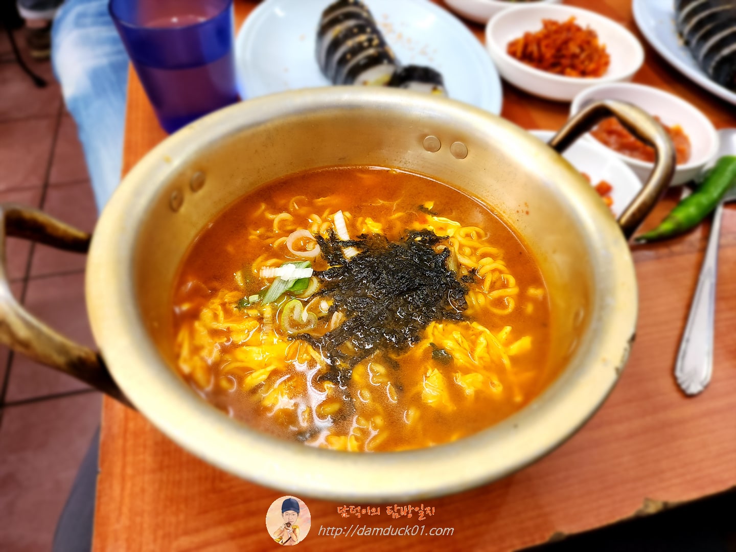 이모분식 라면
