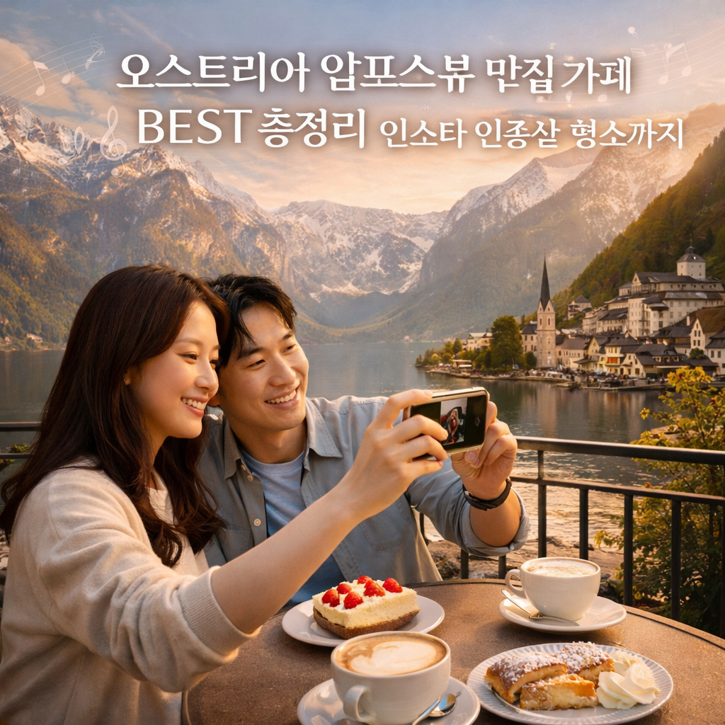 오스트리아 알프스 뷰 맛집 카페 BEST 총정리 인스타 인증샷 명소까지