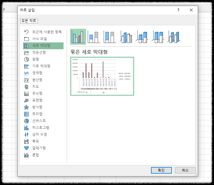 엑셀 매출관리 피벗 테이블 데이터를 차트로 분석하는 방법 – 실전 활용 매출분석 가독성 높은 챠트 활용 업무효율