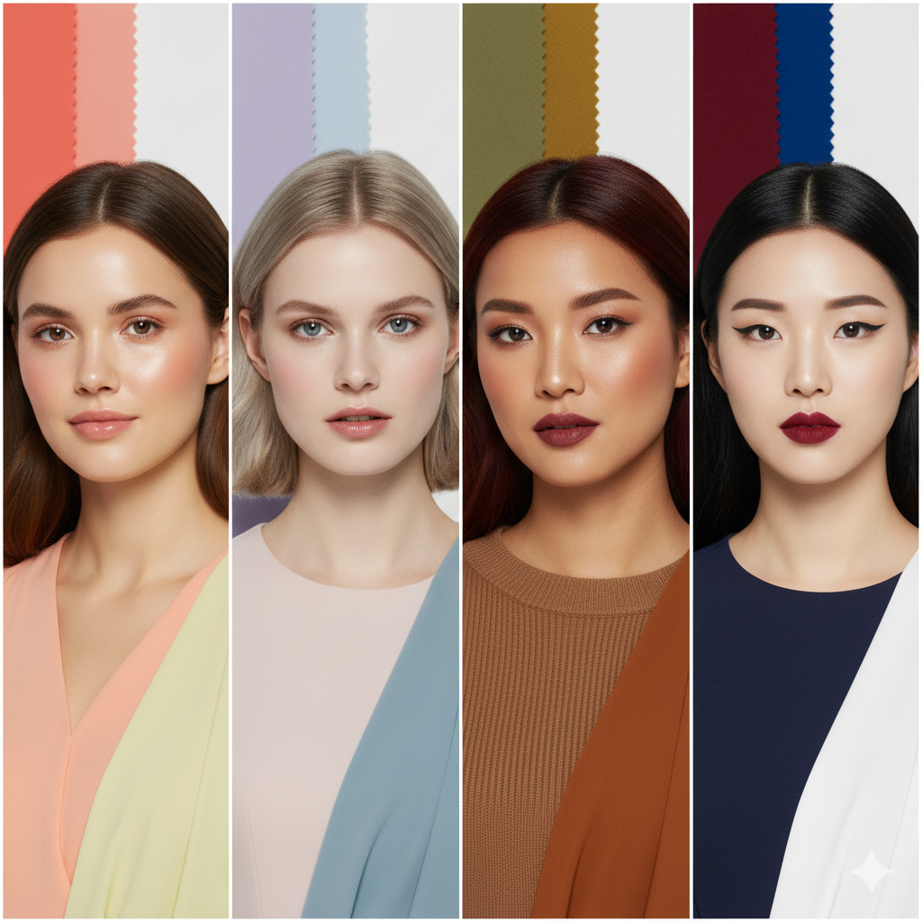 나만의 퍼스널컬러 찾기