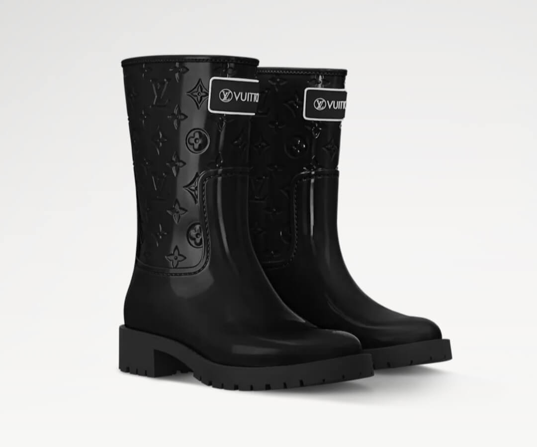 루이비통 레인부츠 미디