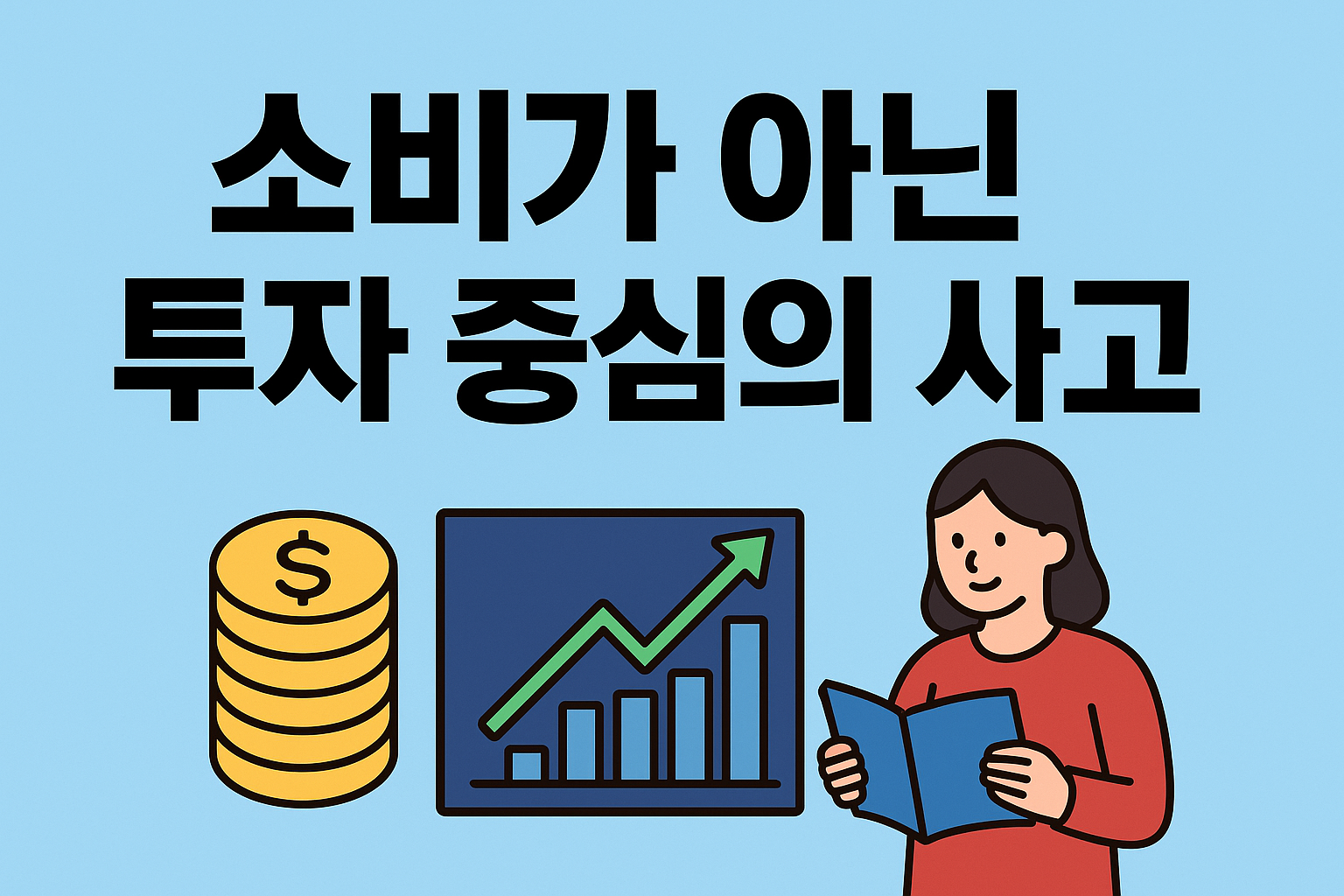 소비가 아닌 투자 중심의 사고