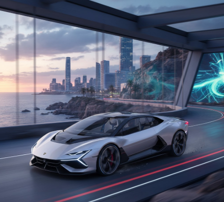 람보르기니 디자인 미학 관련 사진 - 란자도르(Lanzador) EV 콘셉트