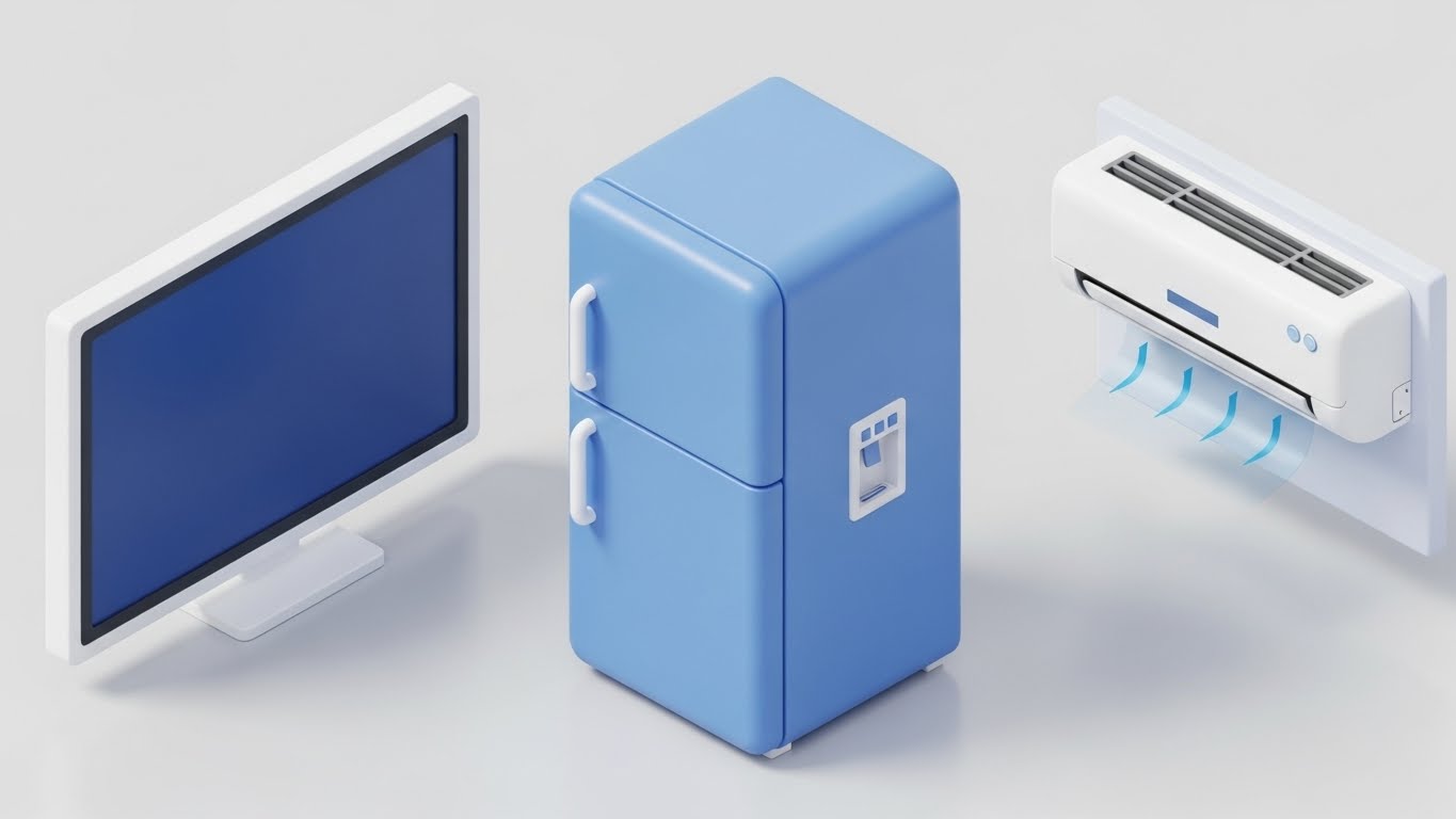 으뜸효율 환급 대상 가전제품 아이콘