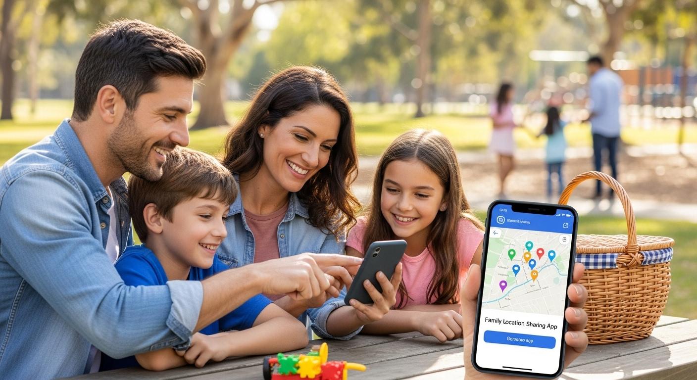 가족 위치 공유 어플