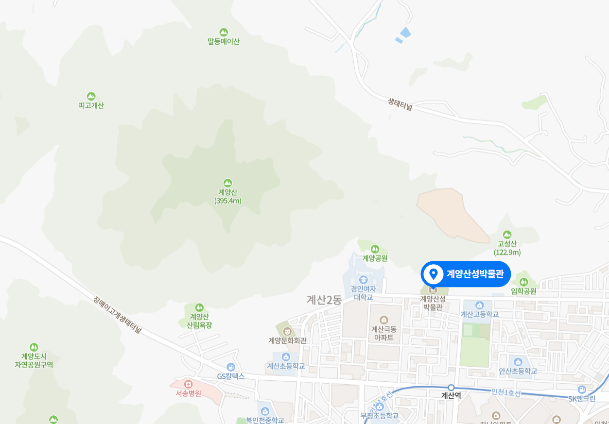 계양산입구지도