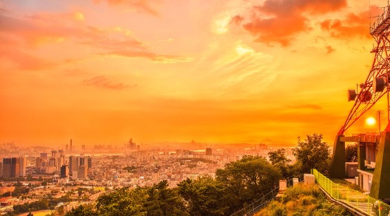 남산타워 해돋이 명소