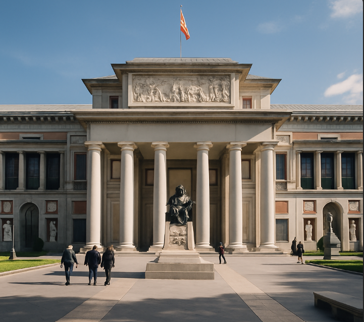 스페인 프라도미술관 전경