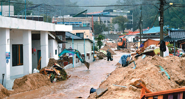 태풍이 지나간 후 행동 요령