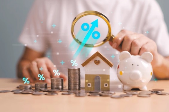 주식의 과거 금리 관련 이미지