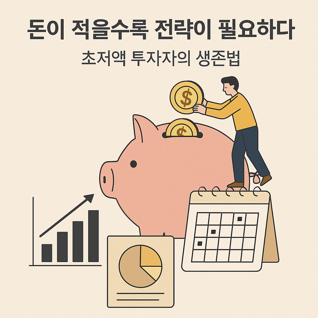 돈이 적을수록 전략이 필요: 초저액 투자자의 생존법