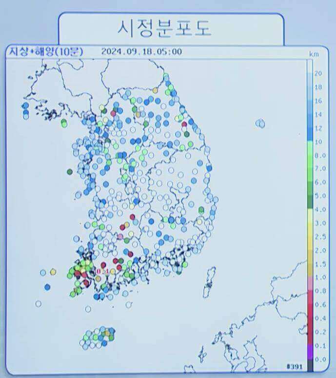 안개 전망