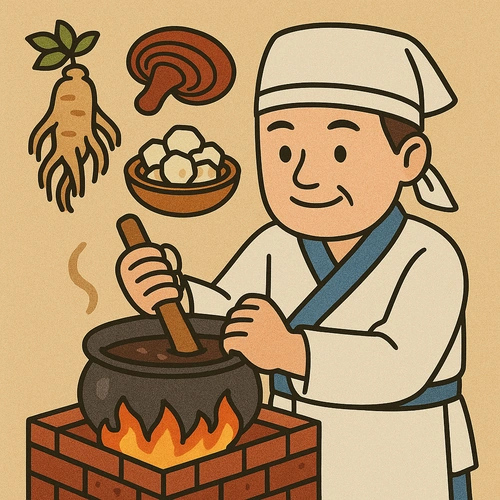 경옥고 재료와 전통 제조 과정16