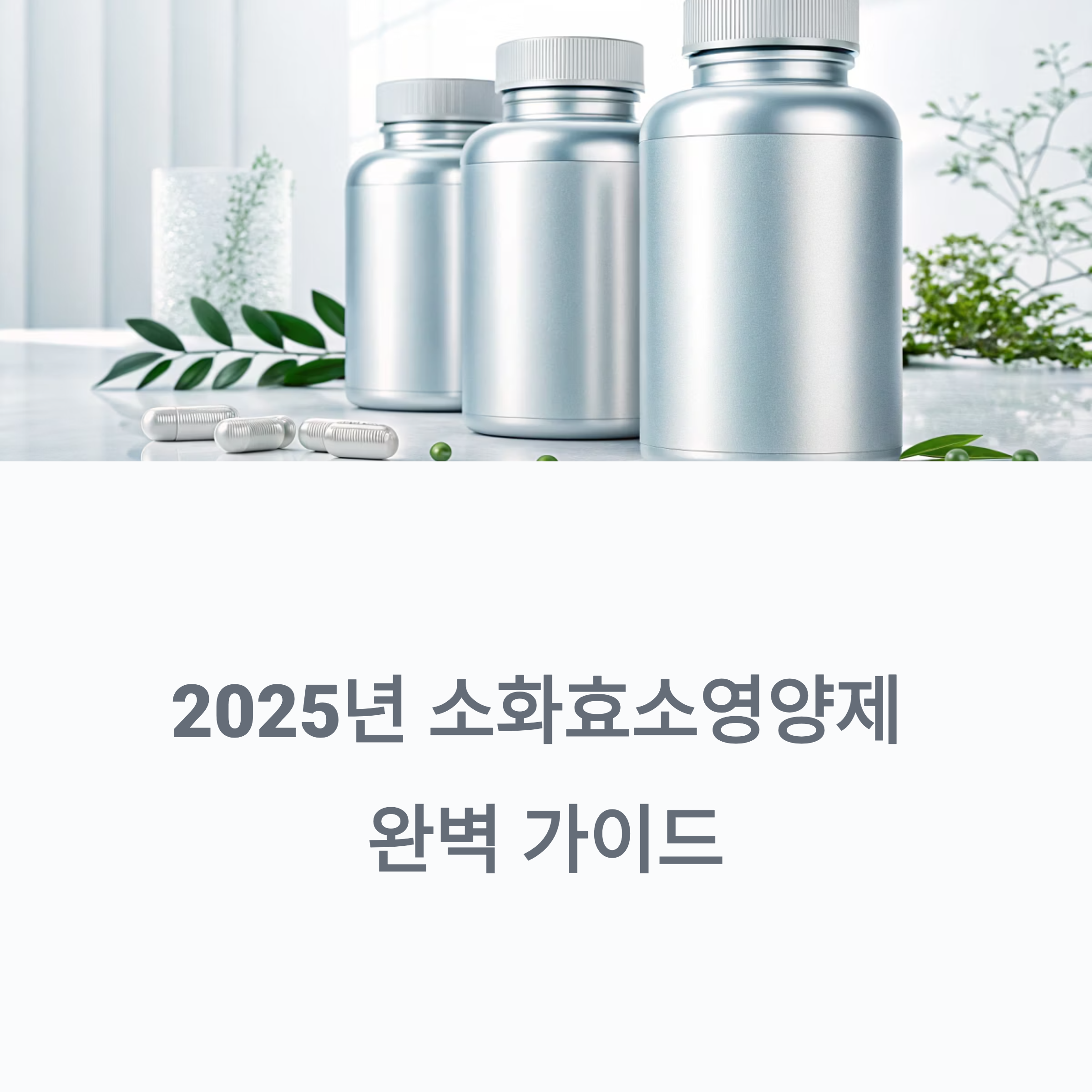 소화효소영양제 효과와 복용법 총정리