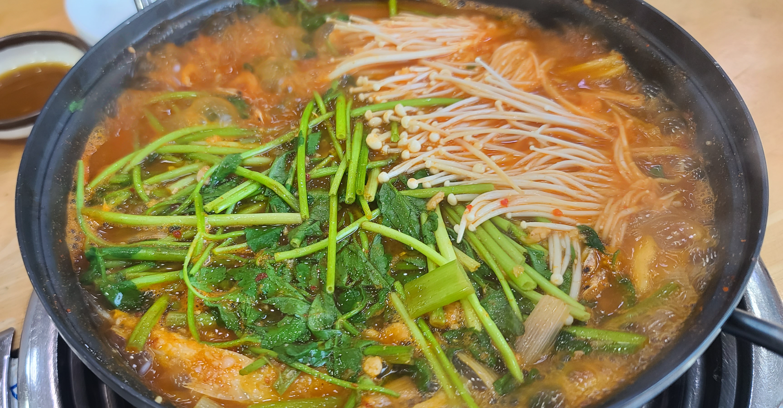 하남맛집 민물매운탕 어탕칼국수 민물매운탕맛집 잡고기매운탕 쏘가리 빠가사리 메뉴판 셀프코너 기본반찬