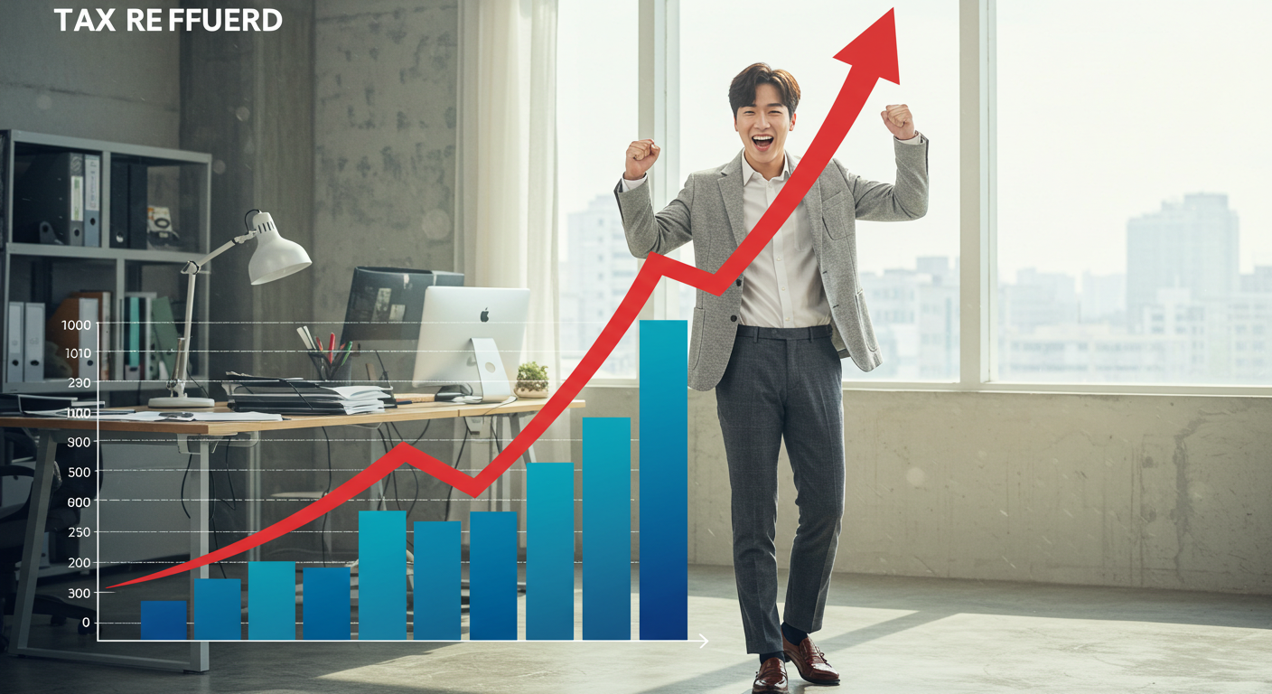 종합소득세 환급액을 극대화하는 전략 그래프