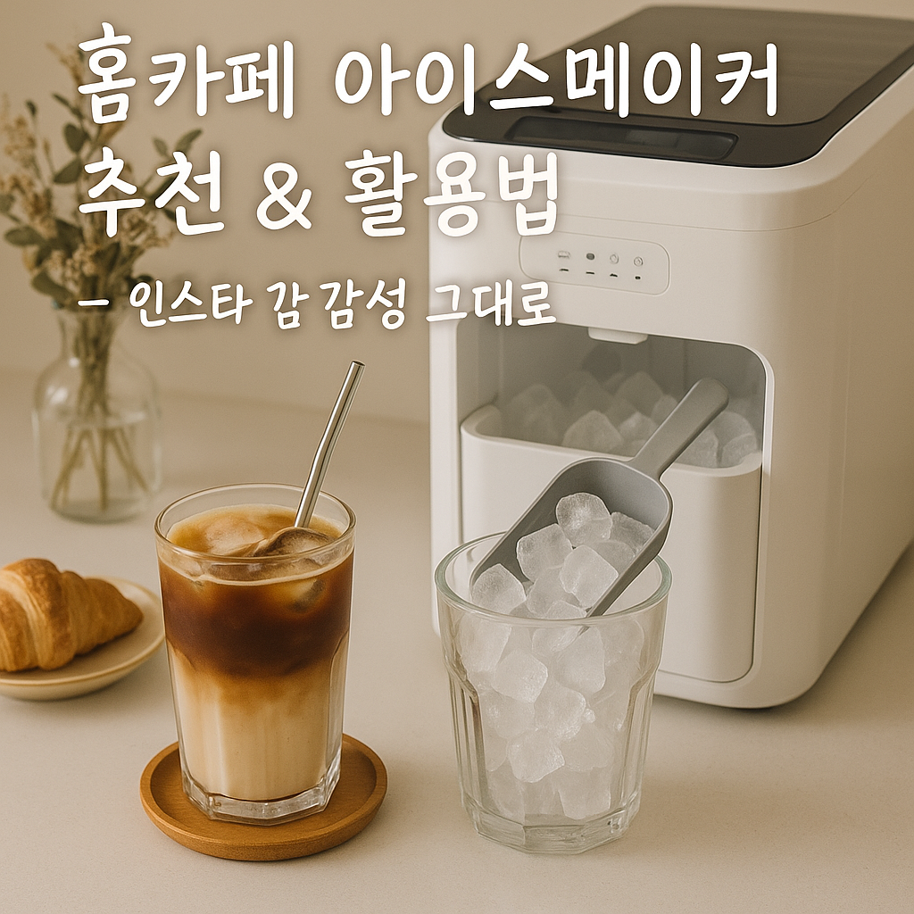 홈카페 아이스메이커