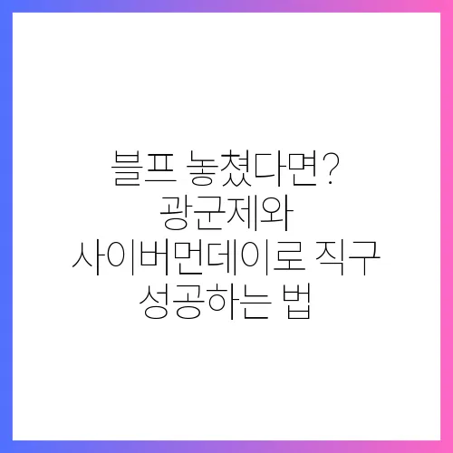블프 놓쳤다면? 광군제와 사이버먼데이로 직구 성공하는 법
