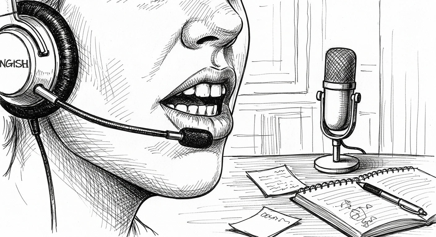 영어 회화 쉐도잉 연습과 발음